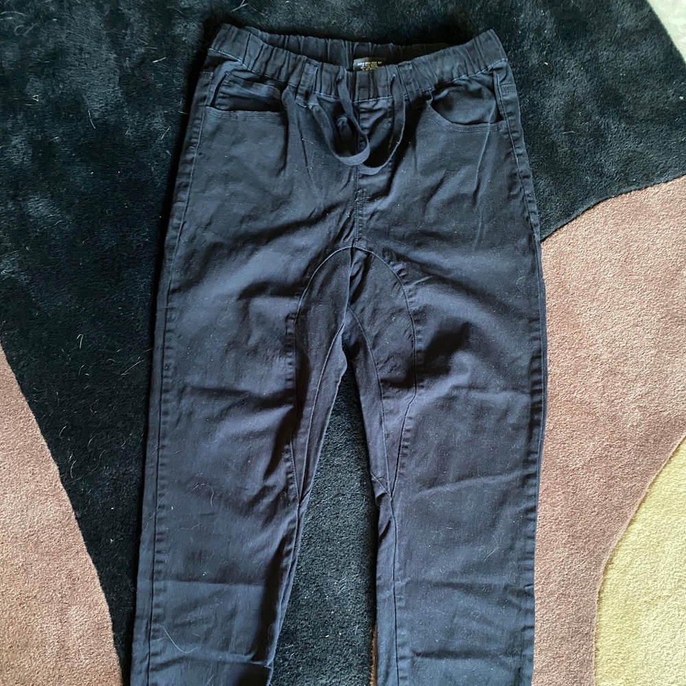 Men's Victorious Blue joggers, size L